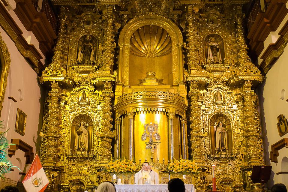 Ceremonia iglesia El Carmen