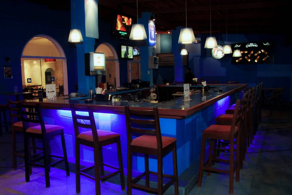 Blu bar