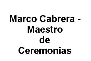 Marco Cabrera - Maestro de ceremonias