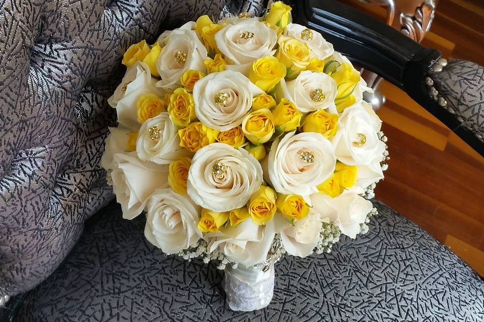 Bouquet rosas amarillas