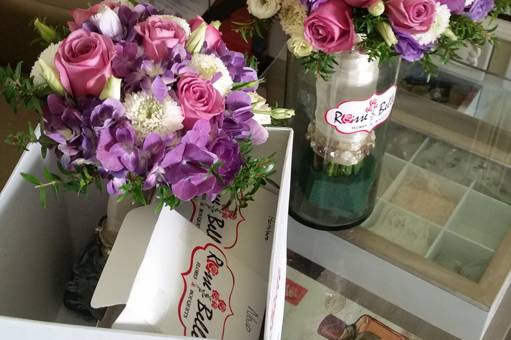 Bouquet morados lilas