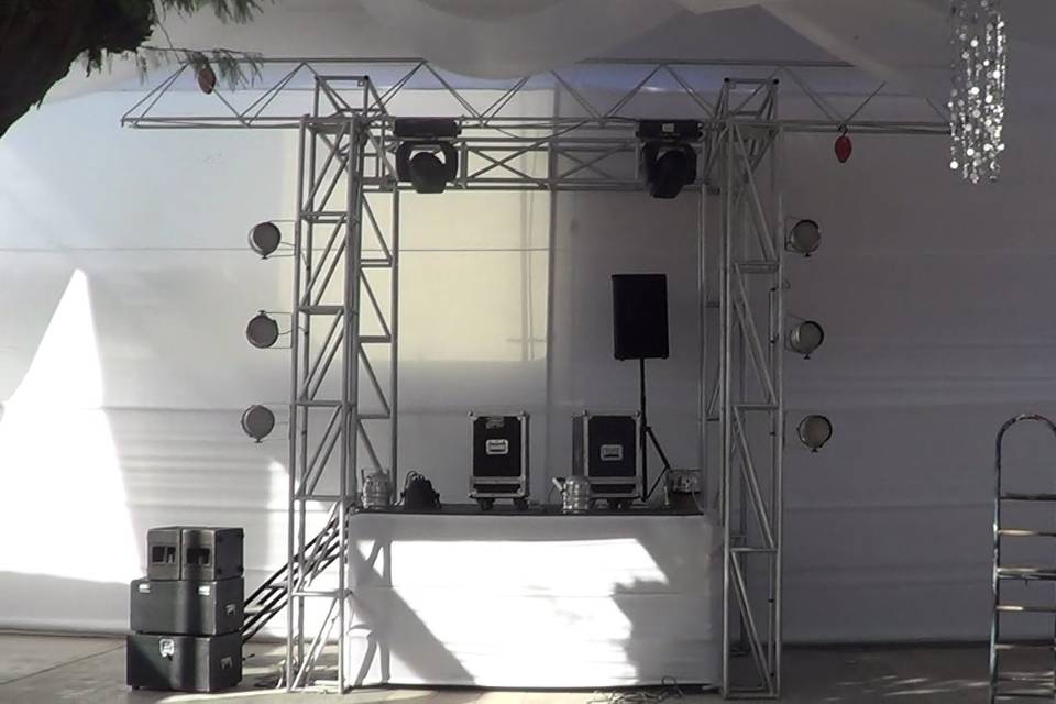 Escenario para DJ