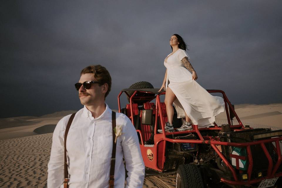 Elopement en Paracas