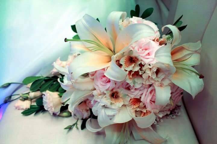 Bouquet en forma de gota