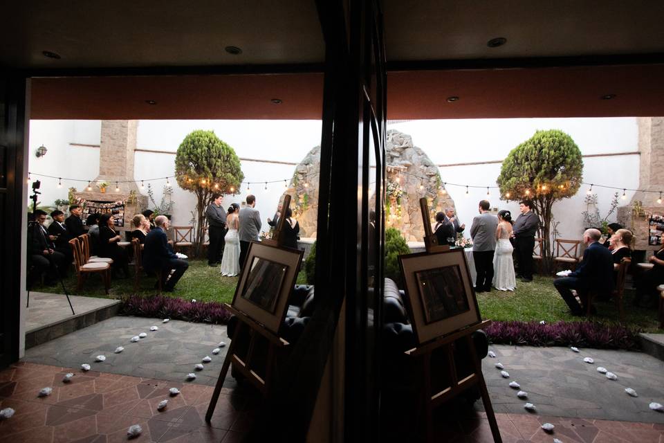 Ceremonia de Katiuska y Dan