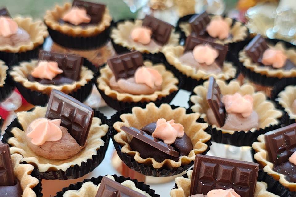 Bocaditos con chocolate