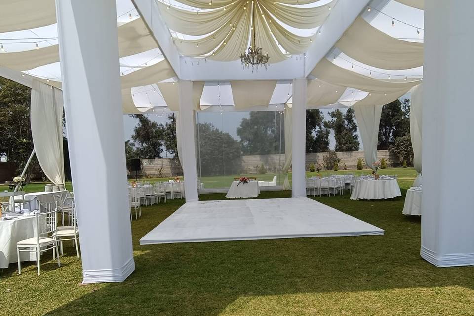 Toldo de boda