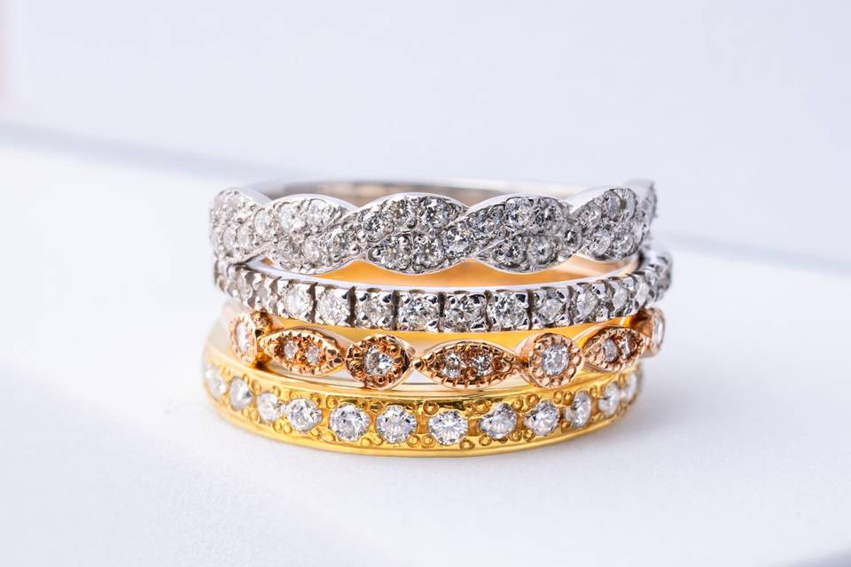 Cintillos de diamantes