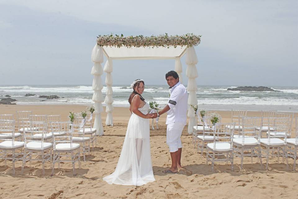 Boda en la playa