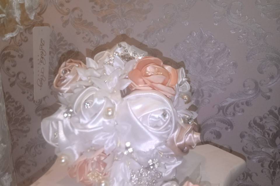 Bouquet para novia artificial
