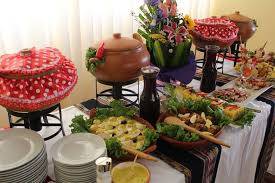 Buffet criollo