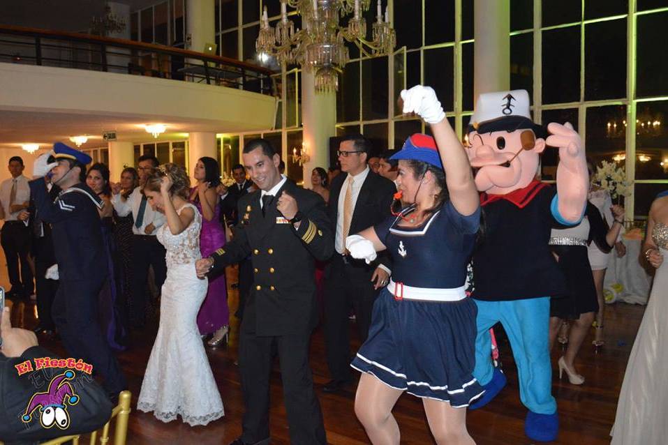 Hora loca temática Popeye