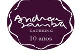 Andrea Sambra Catering 10 años logo