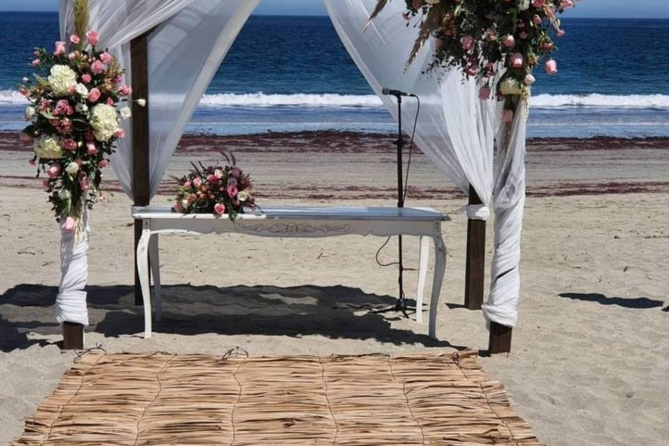 Altar de playa