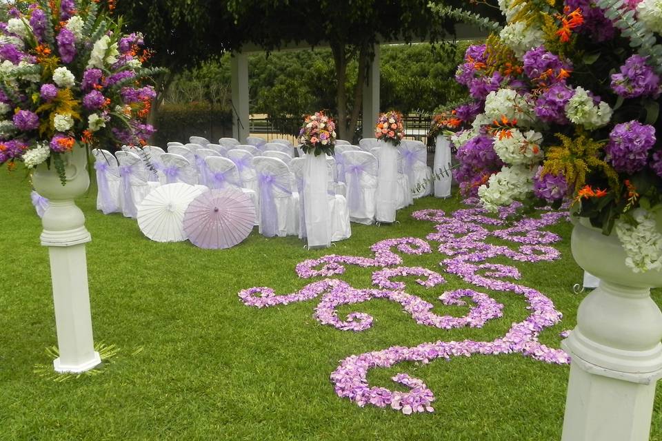 Eventos en jardín