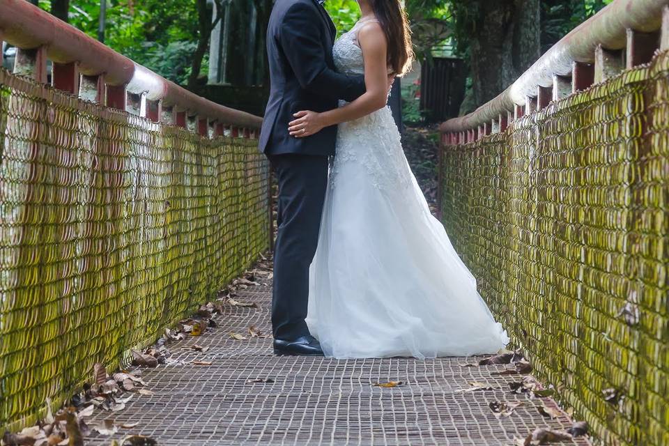 Postboda en la selva