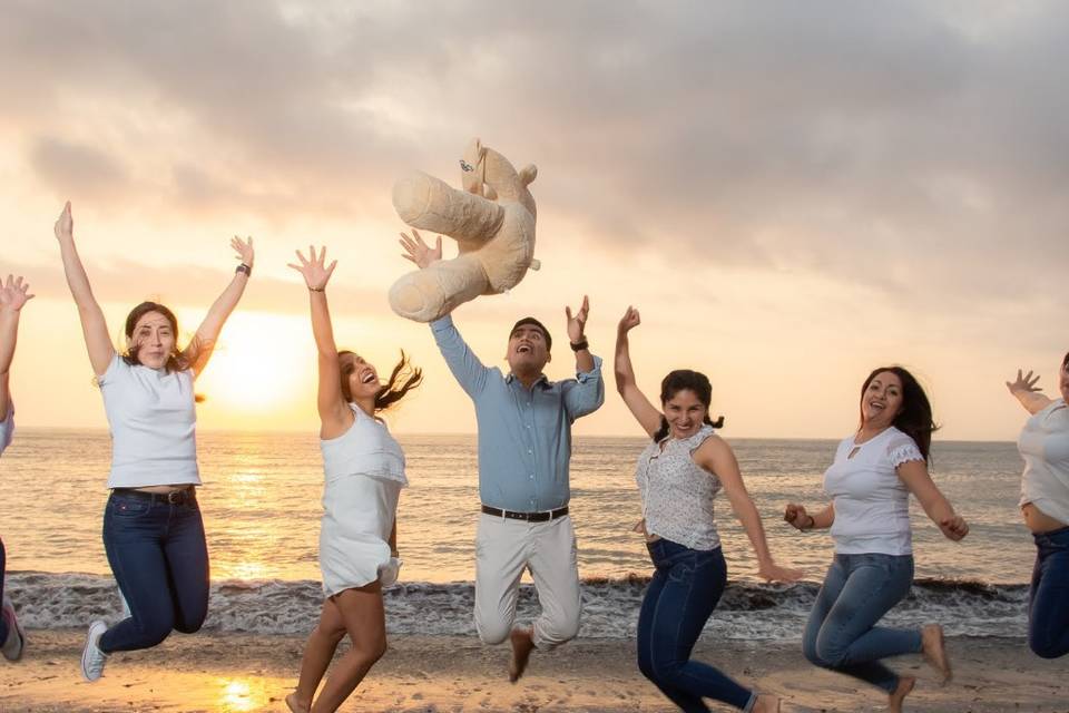 Preboda con amigos en lima