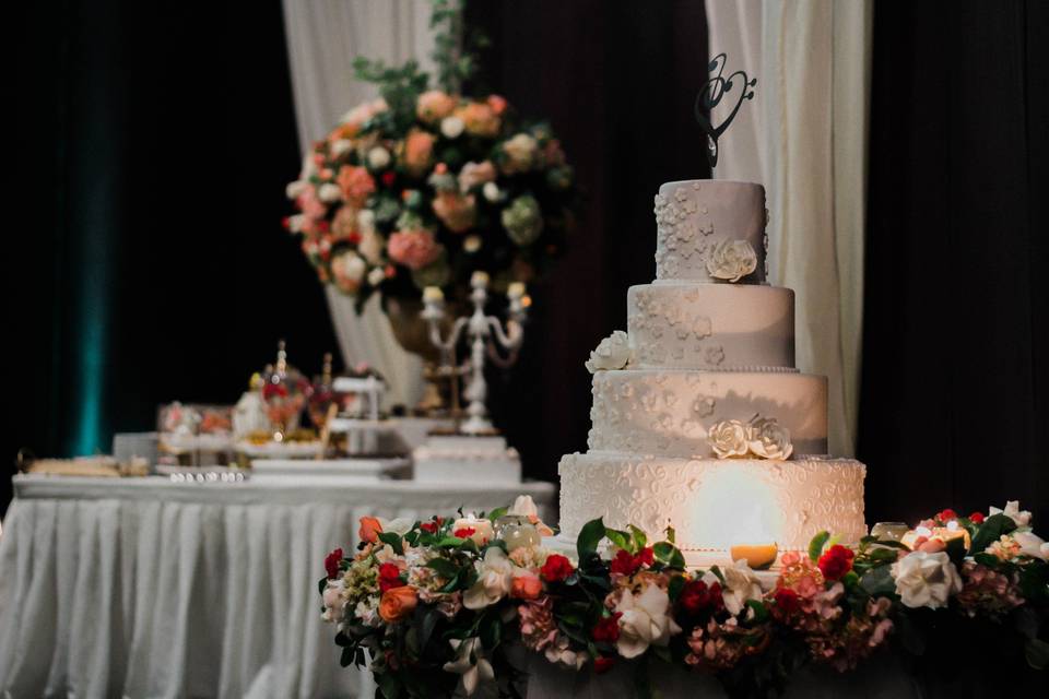 Torta para novios