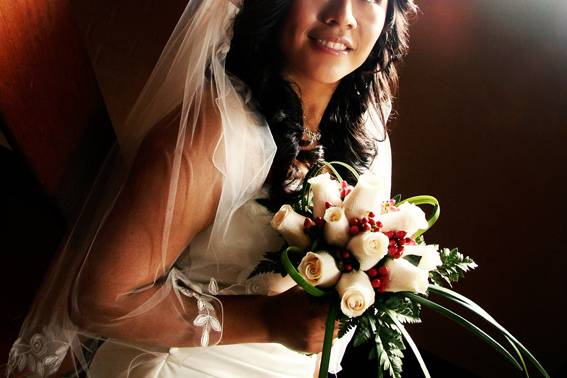 Novia en su boda