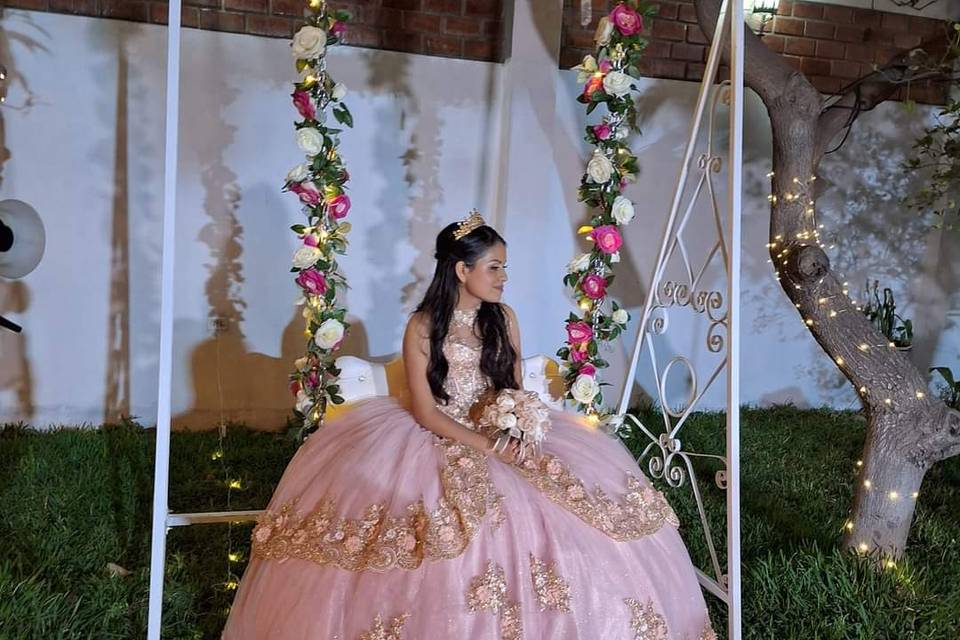 Quinceañera columpio