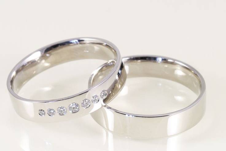 Aros de matrimonio PLATA950