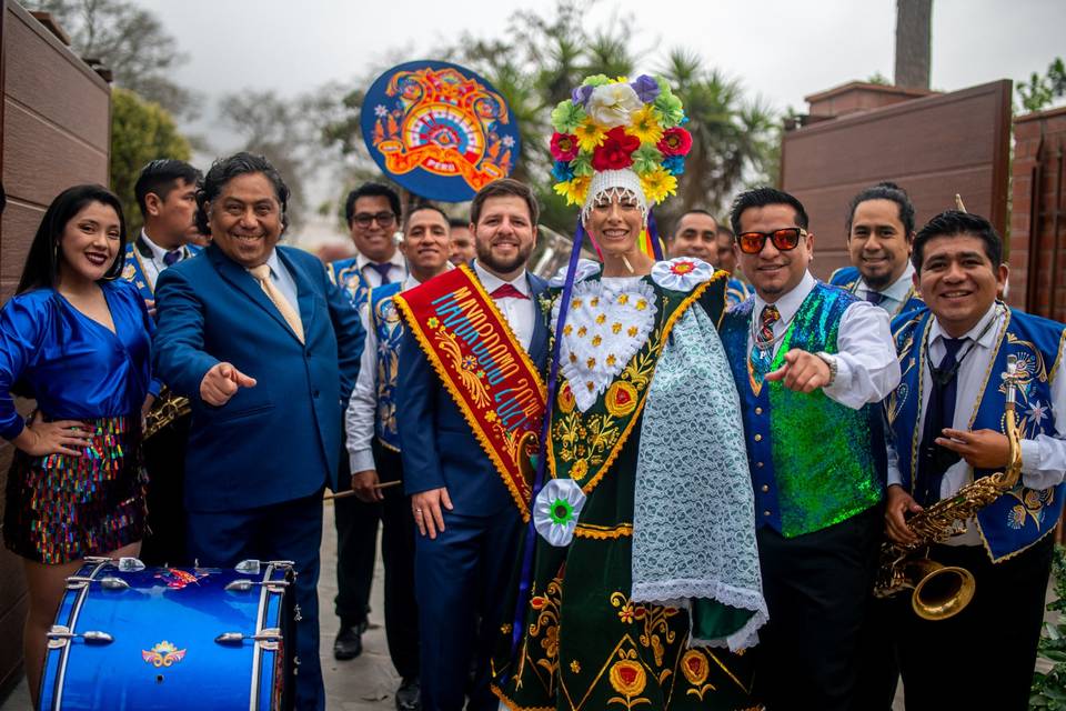 La Patronal en una Boda