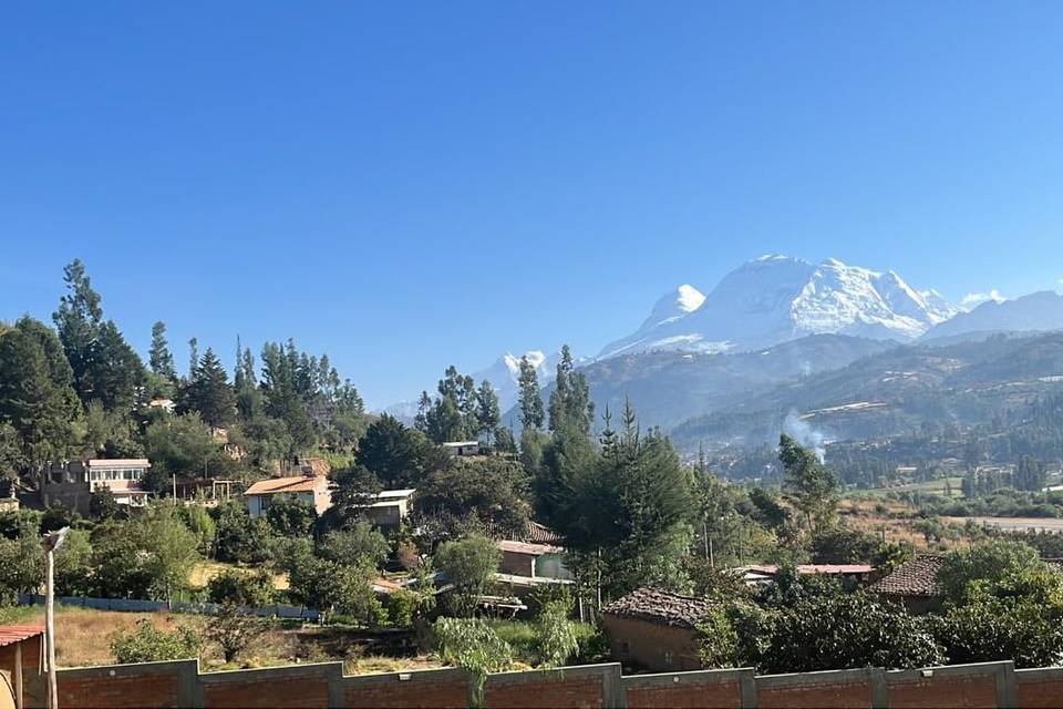 Vista del Majestuoso Huascarán