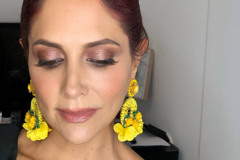 Peinado y maquillaje nupcial