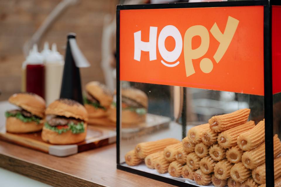 Churros y burguers