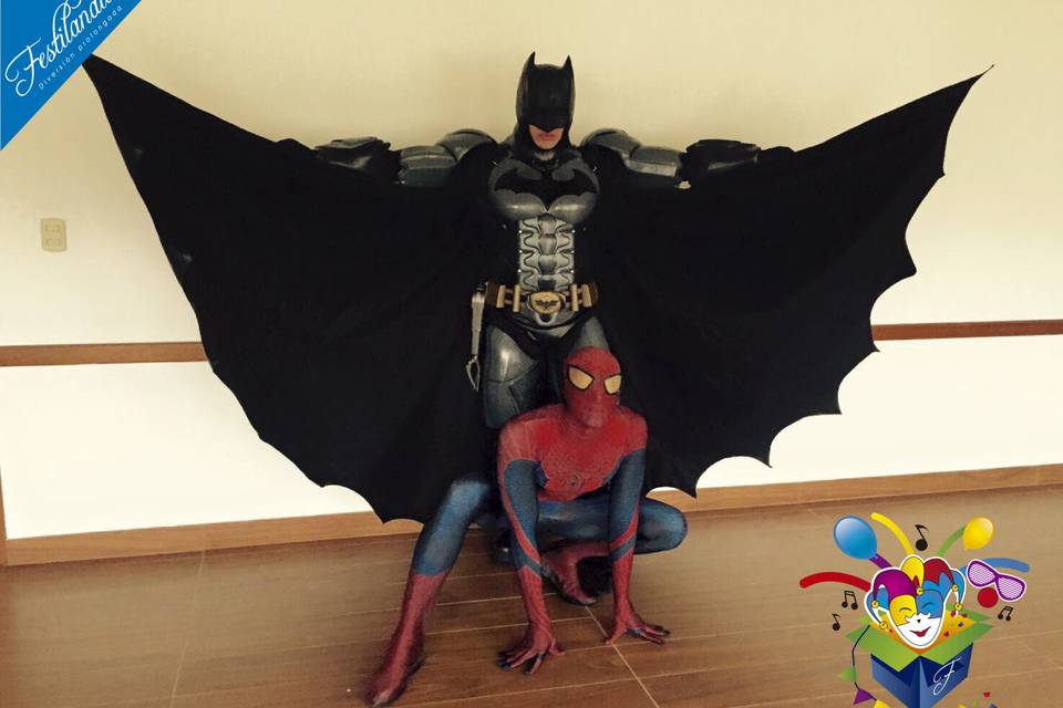 Batman y Spider-man