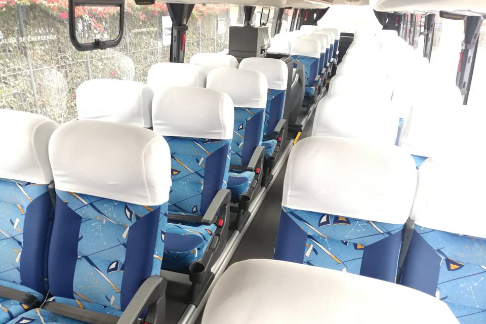 Interior de bus