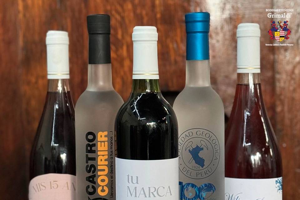 Botellas de vino