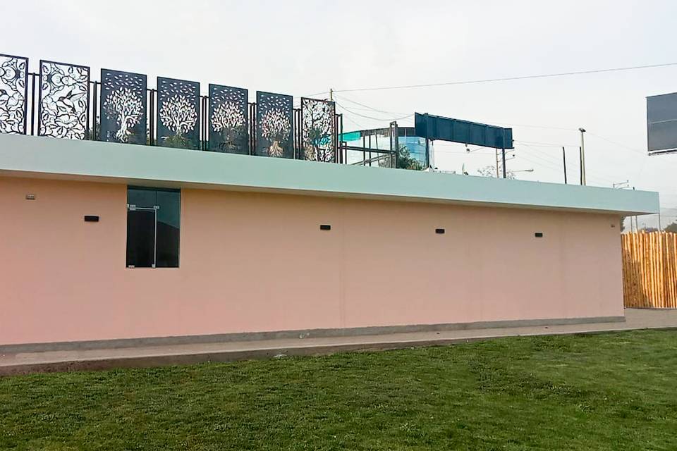 Espacio al aire libre para festejos