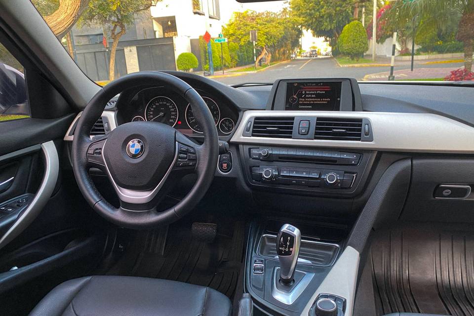 Interior del BMW 316i