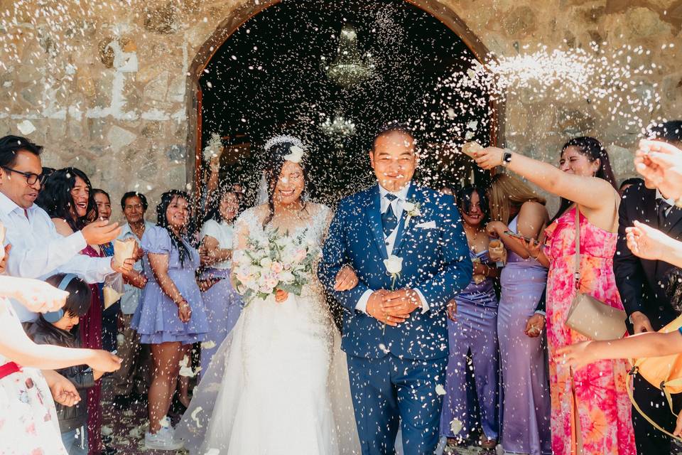 Maquillaje y peinado para novias