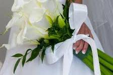 Bouquet con calas blancas