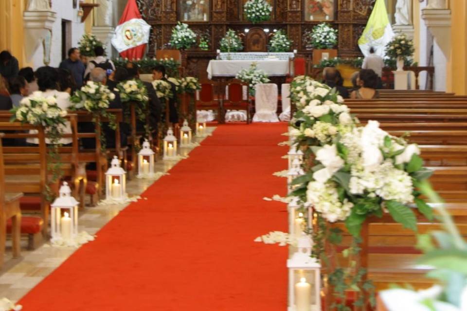 ¡Decoración iglesia!