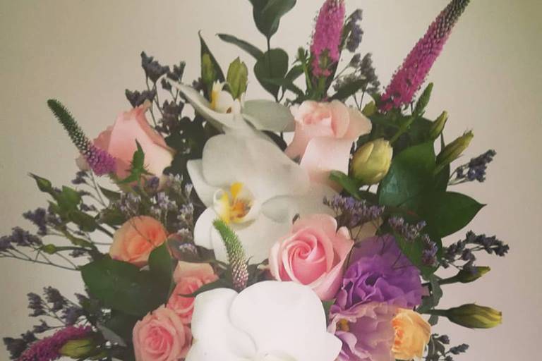 Bouquet cascada para novia