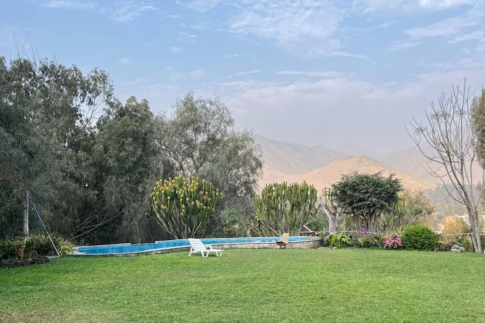 Espacio rodeado de naturaleza para bodas