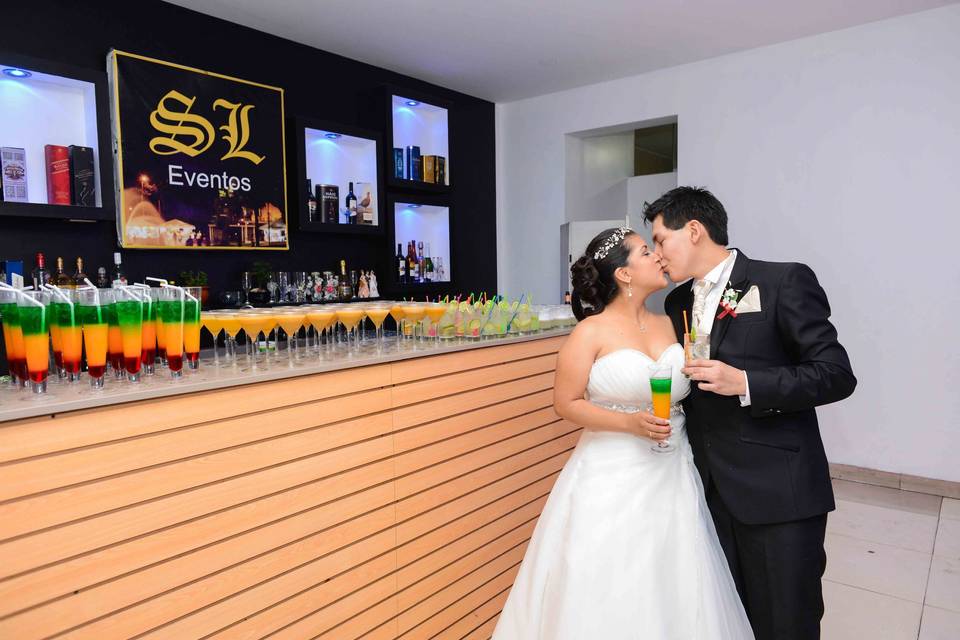 Open bar o servicio de barra