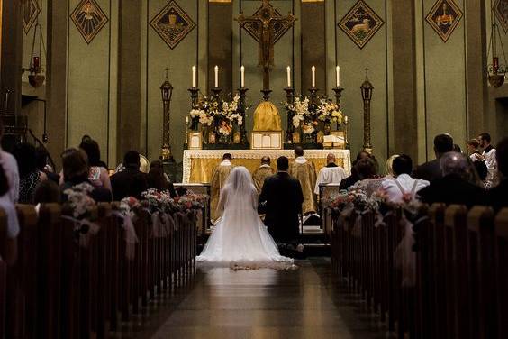 Durante la boda