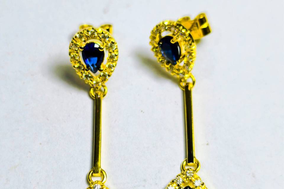 Aretes Oro 18kilates