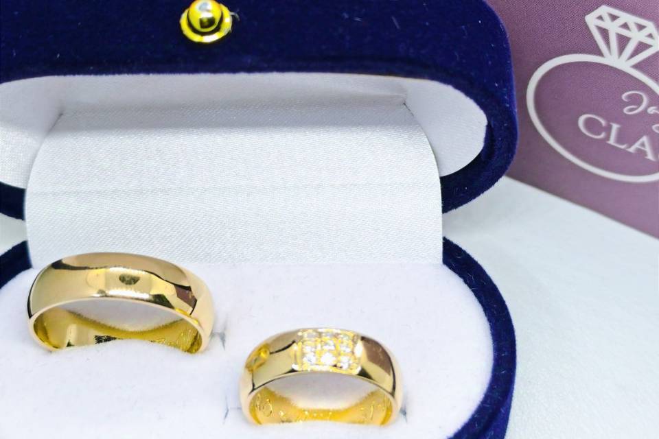 Aros de matrimonio Oro 18k