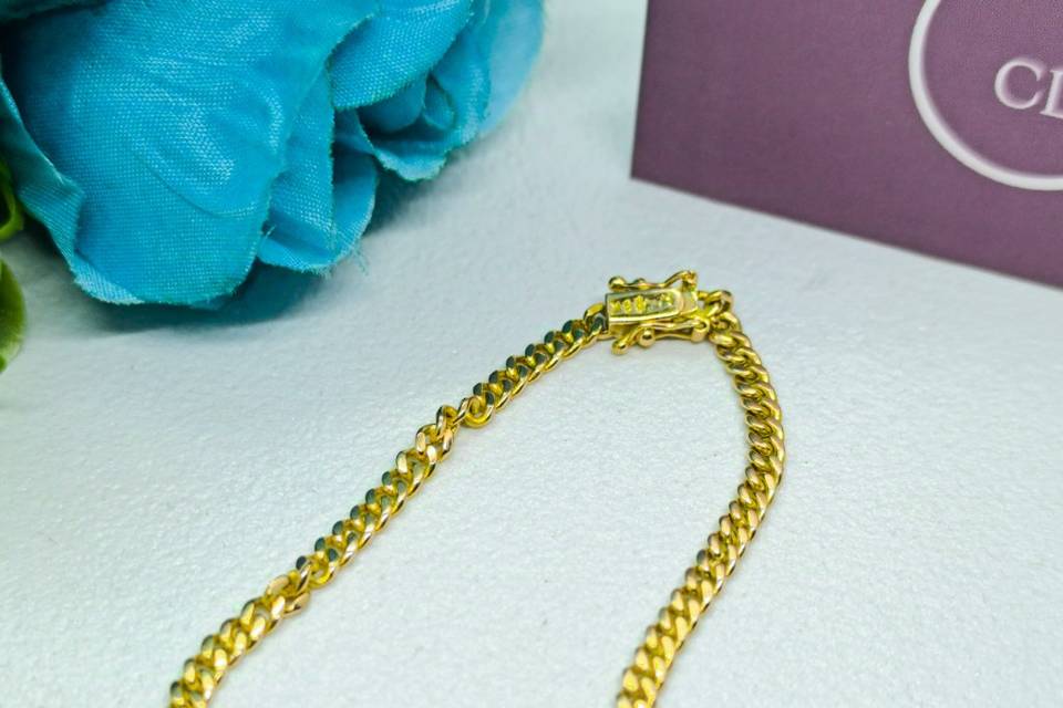 Pulsera Lomo Corvina Oro 18k