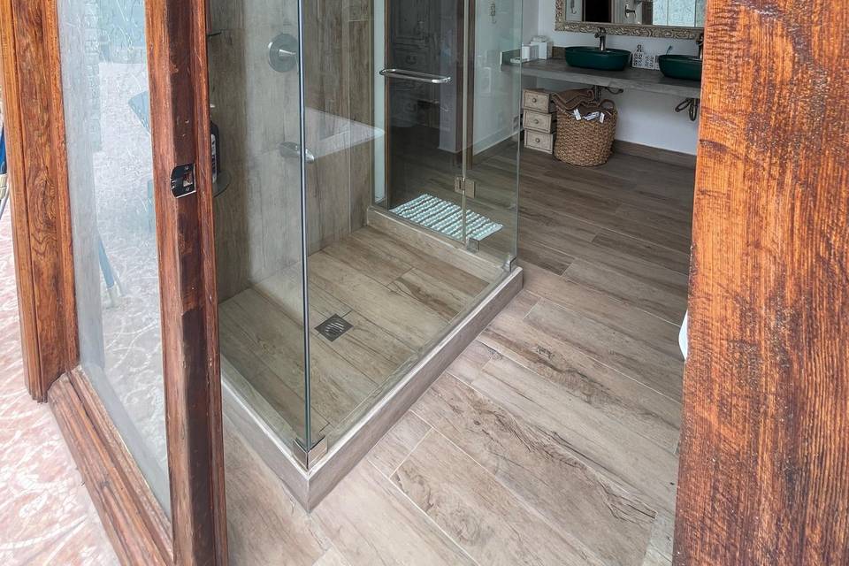 Baño privado NOVIOS