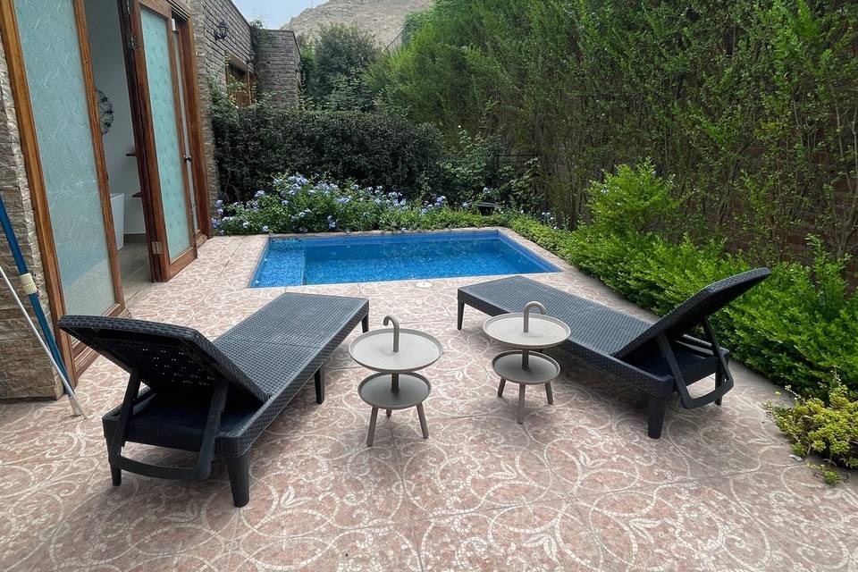 Terraza privada NOVIOS