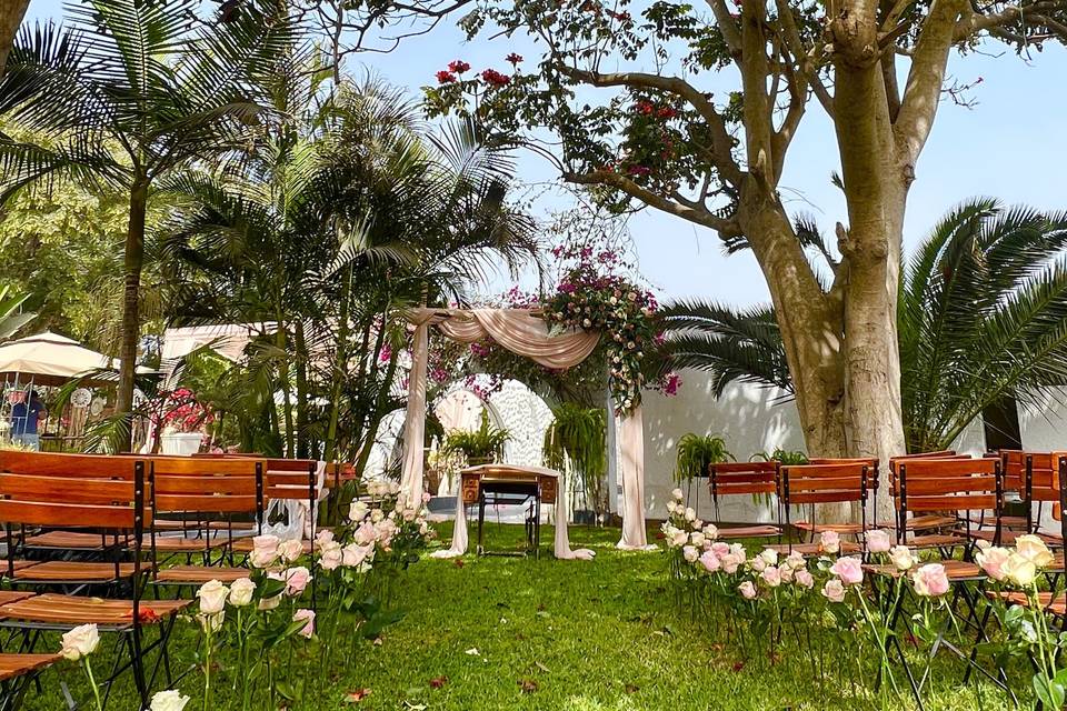 Altar para boda