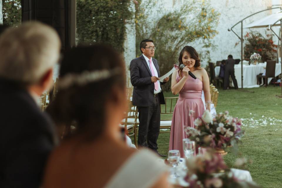 Recepción de boda