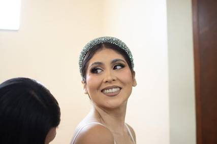 Novia feliz