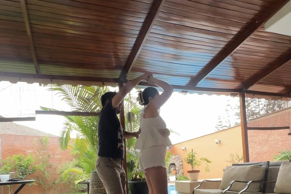 Clase de salsa para pareja